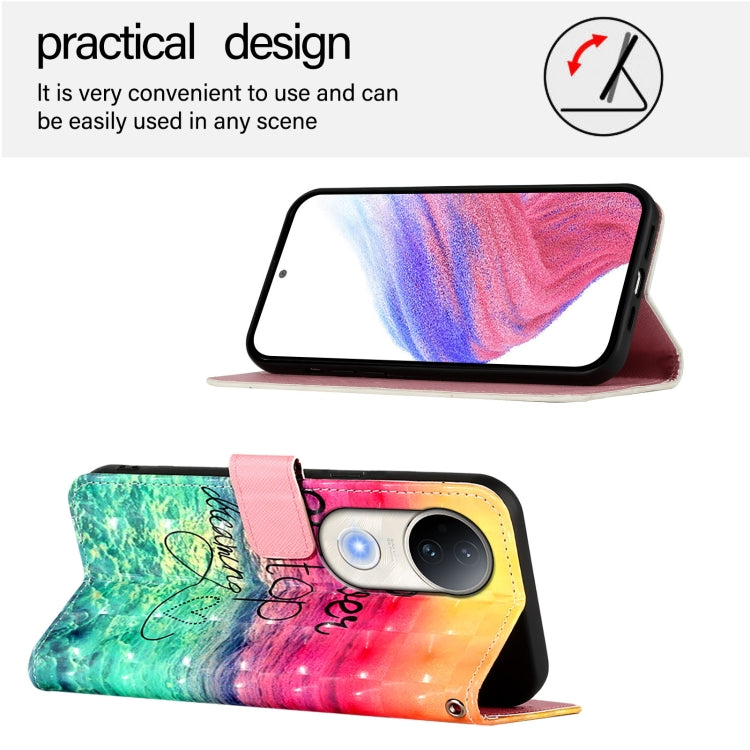 For vivo S20 3D Painting Horizontal Flip Leather Phone Case