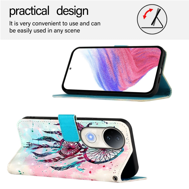 For vivo S20 3D Painting Horizontal Flip Leather Phone Case