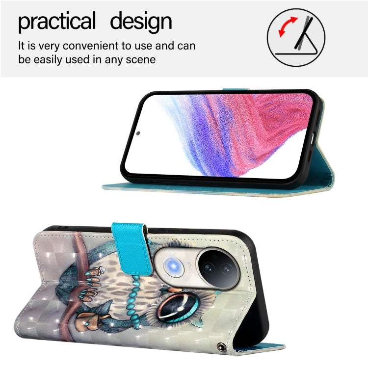 For vivo S20 3D Painting Horizontal Flip Leather Phone Case