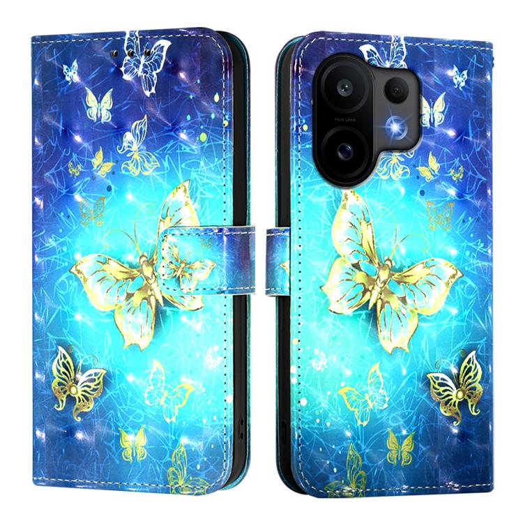For vivo S30 3D Painting Horizontal Flip Leather Phone Case