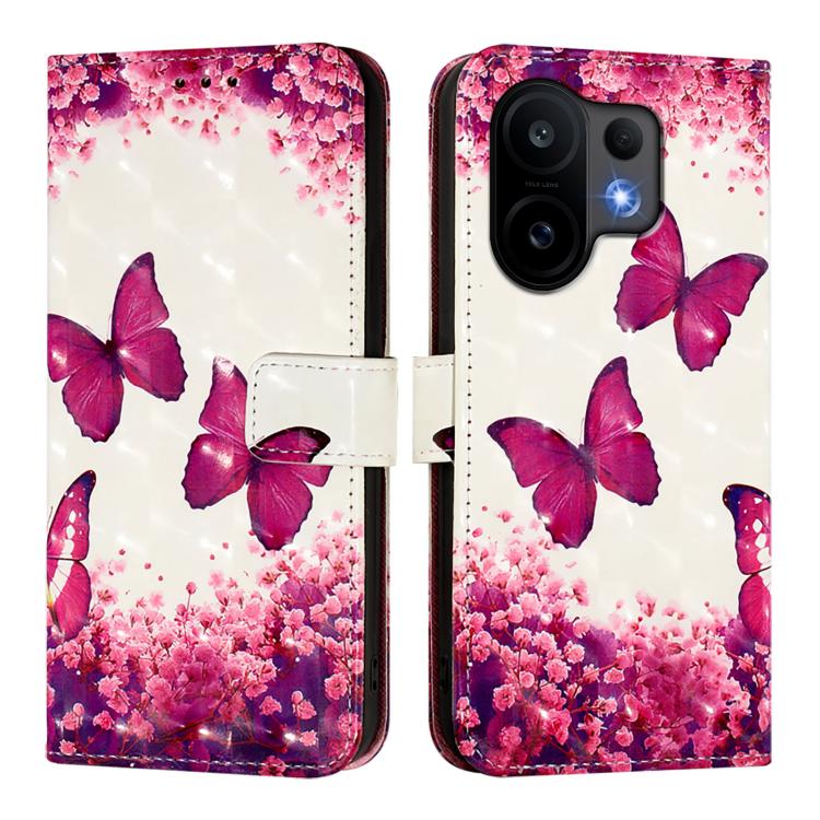 For vivo S30 3D Painting Horizontal Flip Leather Phone Case