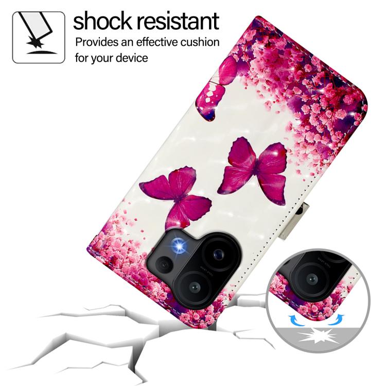 For vivo S30 3D Painting Horizontal Flip Leather Phone Case
