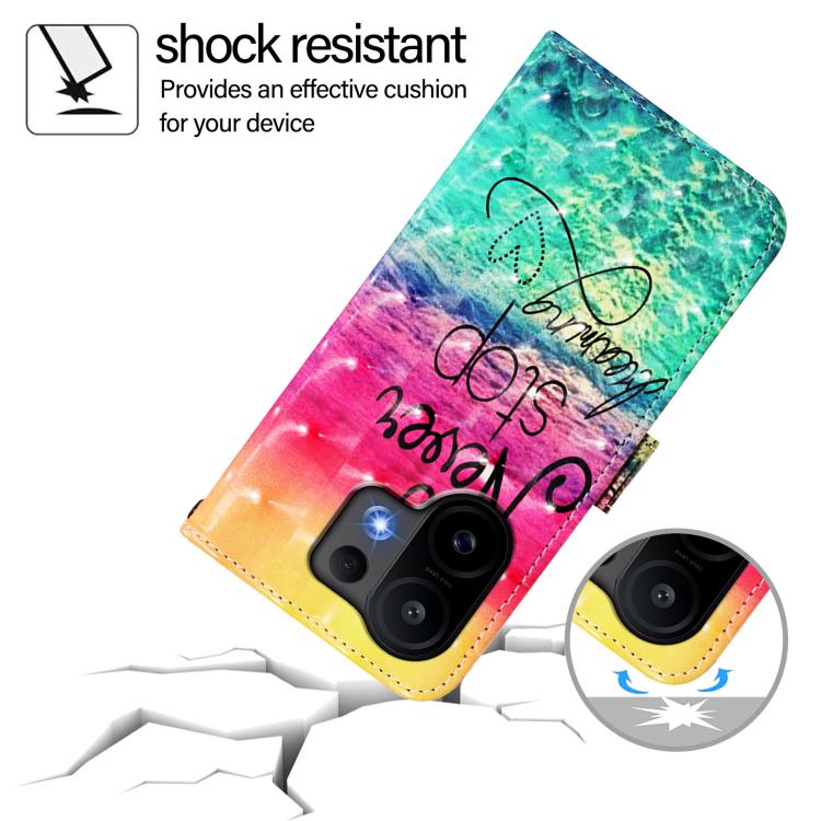 For vivo S30 3D Painting Horizontal Flip Leather Phone Case