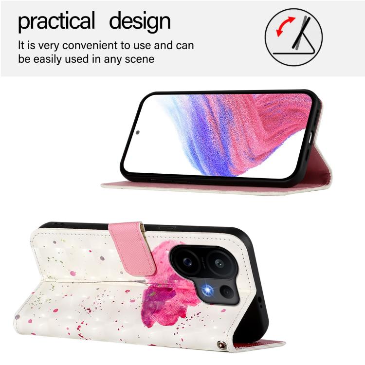 For vivo S30 3D Painting Horizontal Flip Leather Phone Case