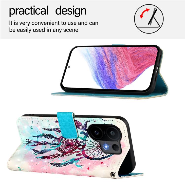 For vivo S30 3D Painting Horizontal Flip Leather Phone Case
