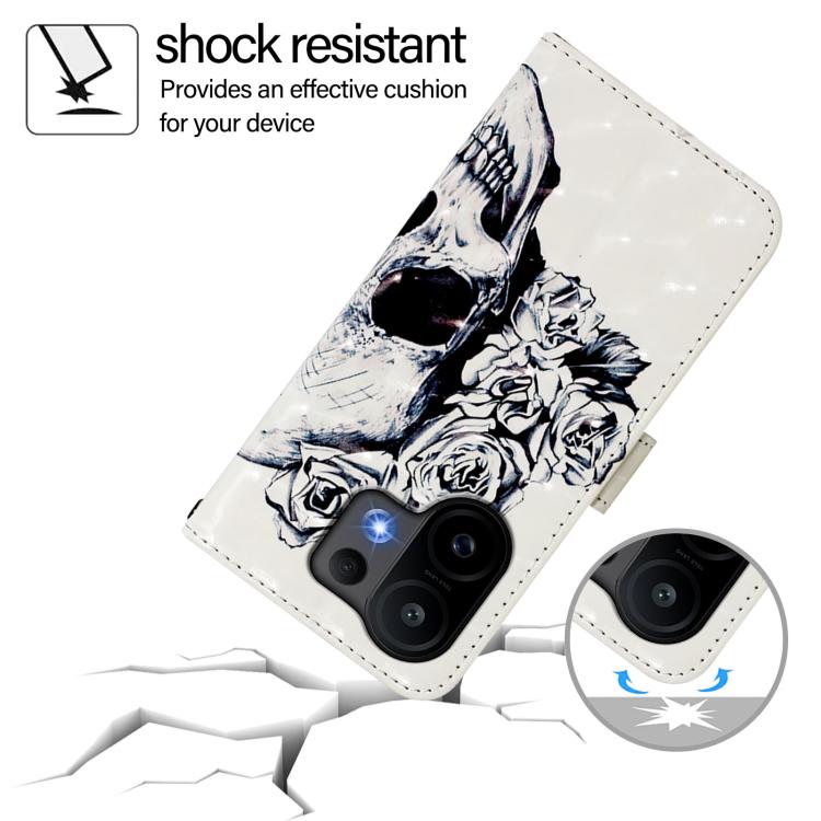 For vivo S30 3D Painting Horizontal Flip Leather Phone Case