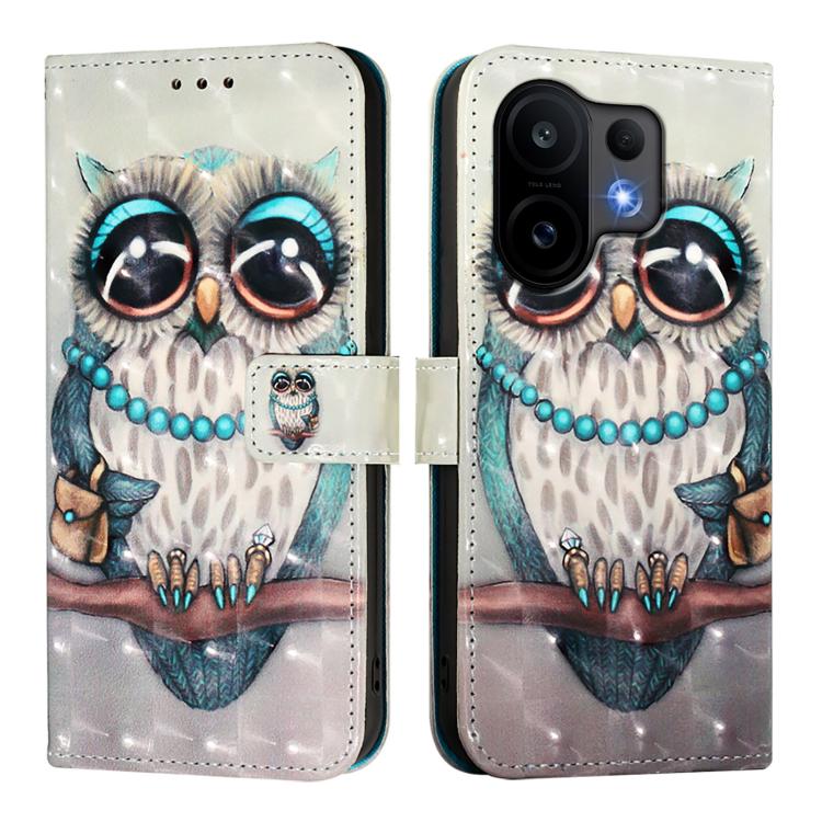 For vivo S30 3D Painting Horizontal Flip Leather Phone Case