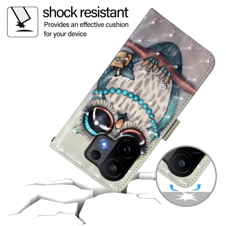 For vivo S30 3D Painting Horizontal Flip Leather Phone Case