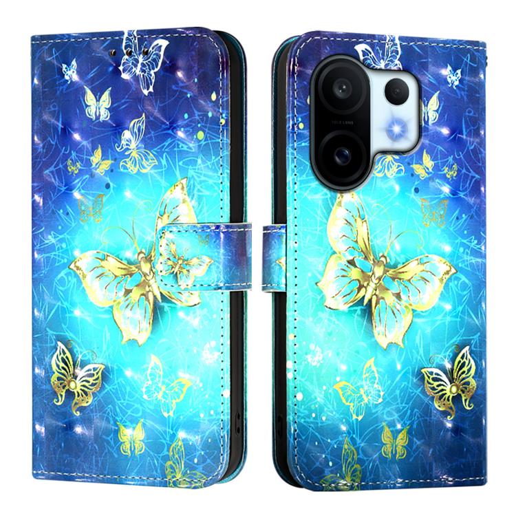 For vivo S30 Pro mini 3D Painting Horizontal Flip Leather Phone Case