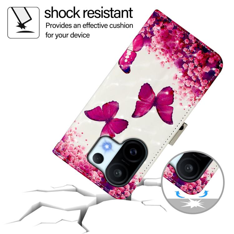 For vivo S30 Pro mini 3D Painting Horizontal Flip Leather Phone Case