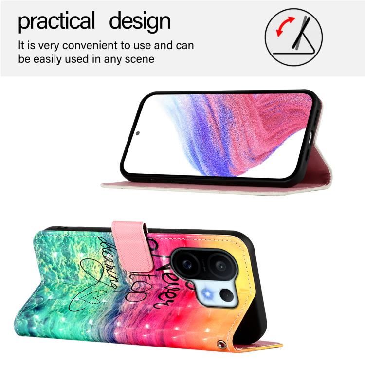 For vivo S30 Pro mini 3D Painting Horizontal Flip Leather Phone Case
