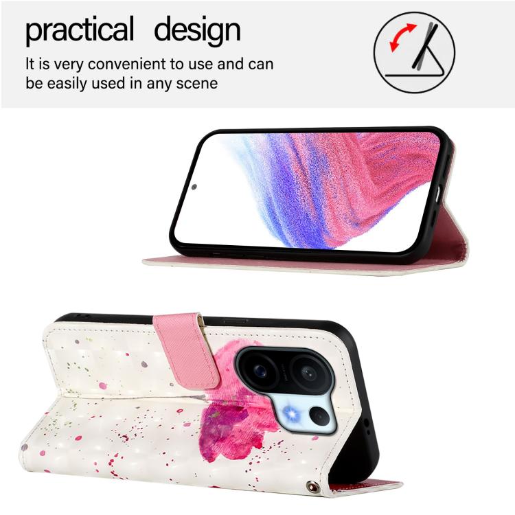 For vivo S30 Pro mini 3D Painting Horizontal Flip Leather Phone Case
