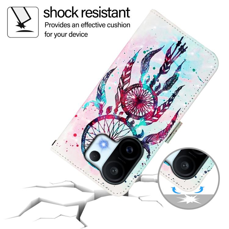For vivo S30 Pro mini 3D Painting Horizontal Flip Leather Phone Case