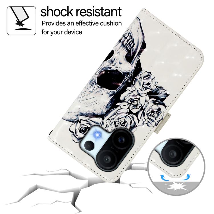 For vivo S30 Pro mini 3D Painting Horizontal Flip Leather Phone Case