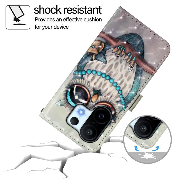 For vivo S30 Pro mini 3D Painting Horizontal Flip Leather Phone Case