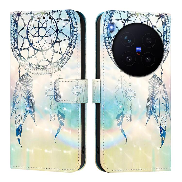 For vivo X300 3D Painting Horizontal Flip Leather Phone Case