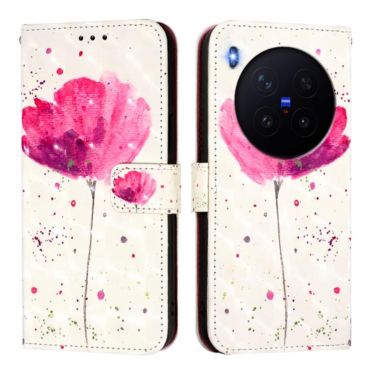 For vivo X300 3D Painting Horizontal Flip Leather Phone Case