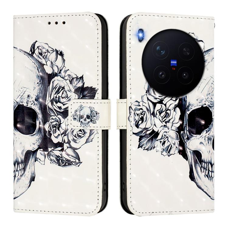 For vivo X300 3D Painting Horizontal Flip Leather Phone Case