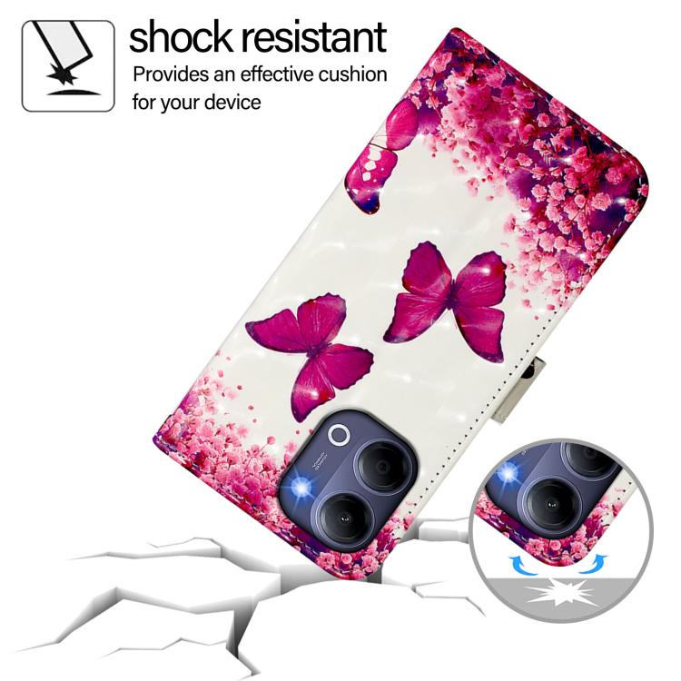 For vivo Y21 5G 2026 / Y05 4G 3D Painting Horizontal Flip Leather Phone Case