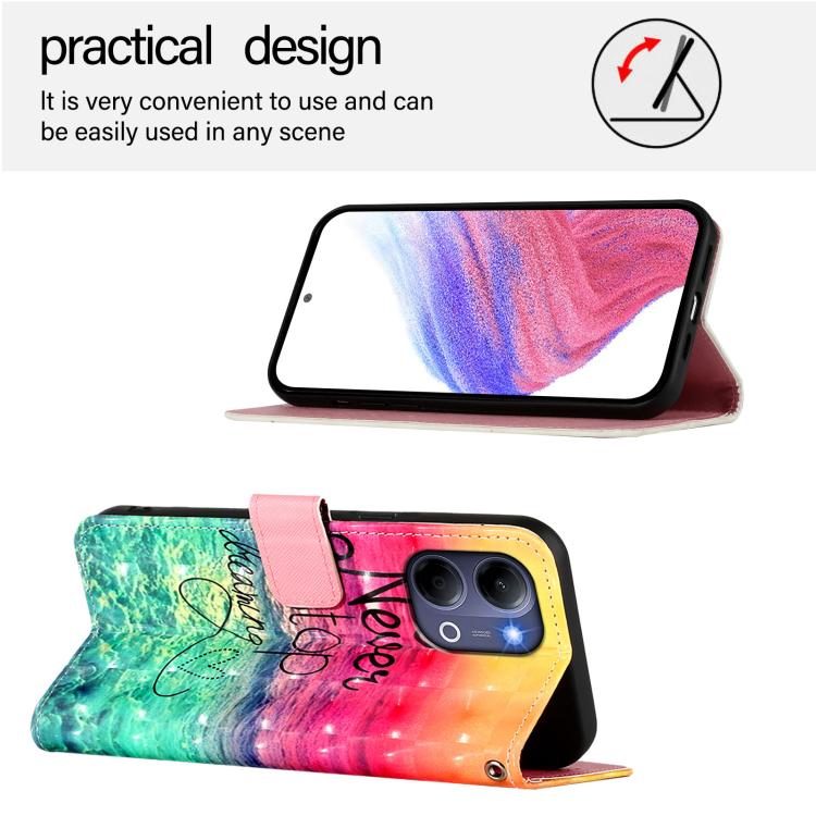 For vivo Y21 5G 2026 / Y05 4G 3D Painting Horizontal Flip Leather Phone Case