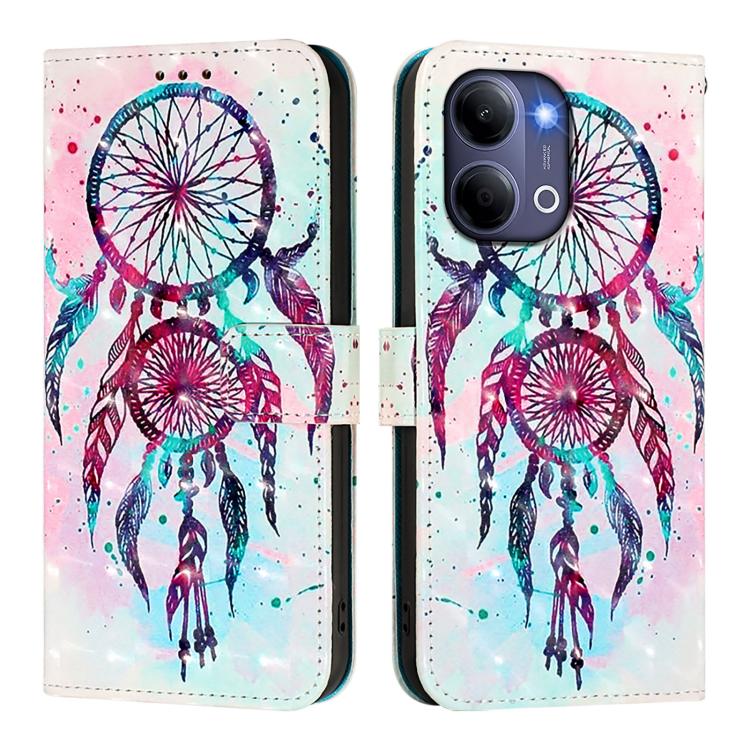 For vivo Y21 5G 2026 / Y05 4G 3D Painting Horizontal Flip Leather Phone Case