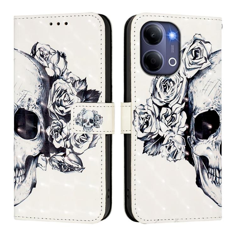 For vivo Y21 5G 2026 / Y05 4G 3D Painting Horizontal Flip Leather Phone Case