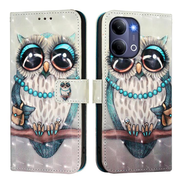 For vivo Y21 5G 2026 / Y05 4G 3D Painting Horizontal Flip Leather Phone Case