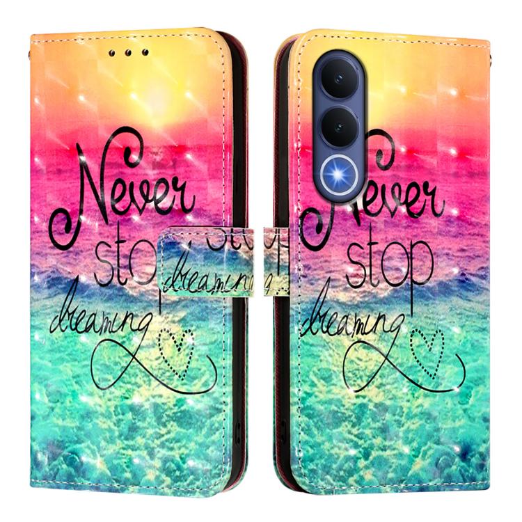 For vivo V70 FE 5G 3D Painting Horizontal Flip Leather Phone Case