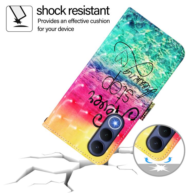 For vivo V70 FE 5G 3D Painting Horizontal Flip Leather Phone Case