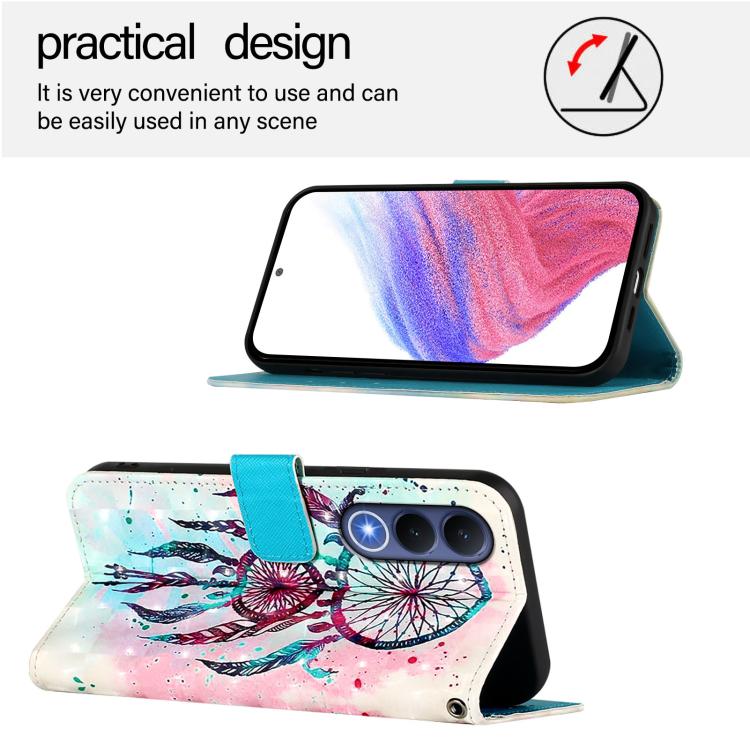 For vivo V70 FE 5G 3D Painting Horizontal Flip Leather Phone Case