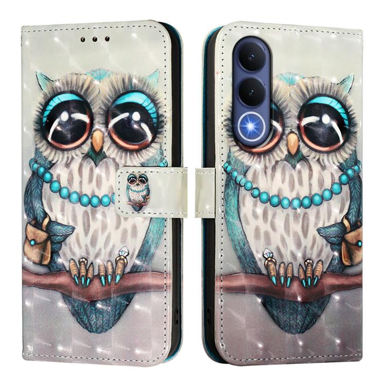 For vivo V70 FE 5G 3D Painting Horizontal Flip Leather Phone Case