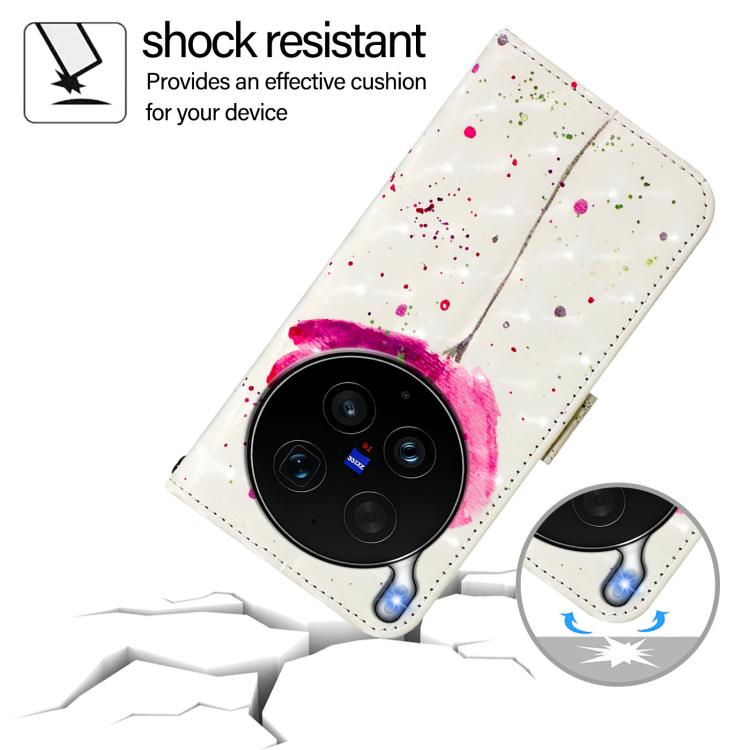 For vivo X300 Ultra 5G 3D Painting Horizontal Flip Leather Phone Case