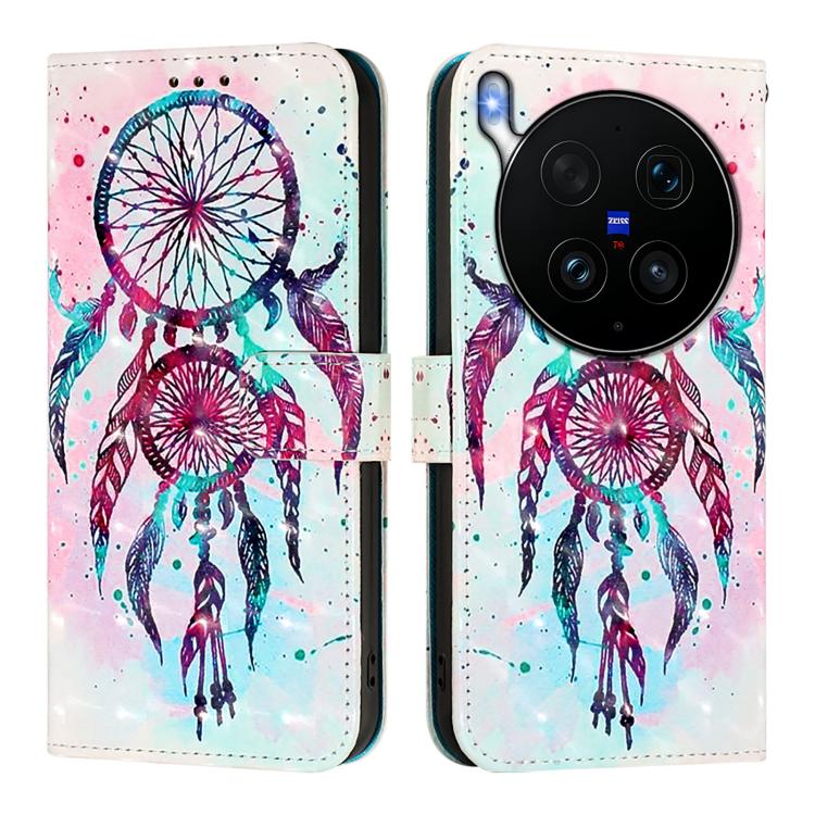 For vivo X300 Ultra 5G 3D Painting Horizontal Flip Leather Phone Case
