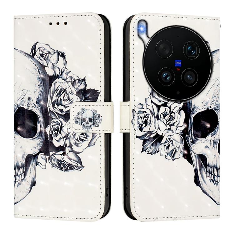 For vivo X300 Ultra 5G 3D Painting Horizontal Flip Leather Phone Case
