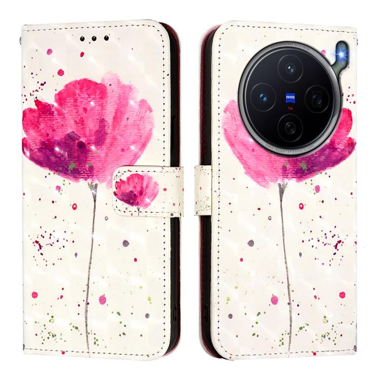 For vivo X300s 5G 3D Painting Horizontal Flip Leather Phone Case