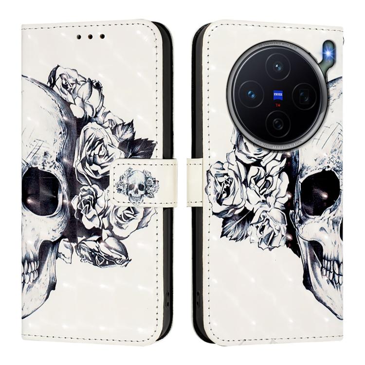 For vivo X300s 5G 3D Painting Horizontal Flip Leather Phone Case