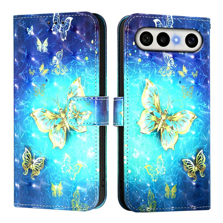 For vivo X300 FE 5G Russia / Zeiss 3D Painting Horizontal Flip Leather Phone Case
