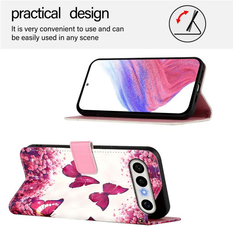 For vivo X300 FE 5G Russia / Zeiss 3D Painting Horizontal Flip Leather Phone Case