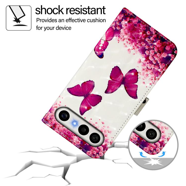 For vivo X300 FE 5G Russia / Zeiss 3D Painting Horizontal Flip Leather Phone Case