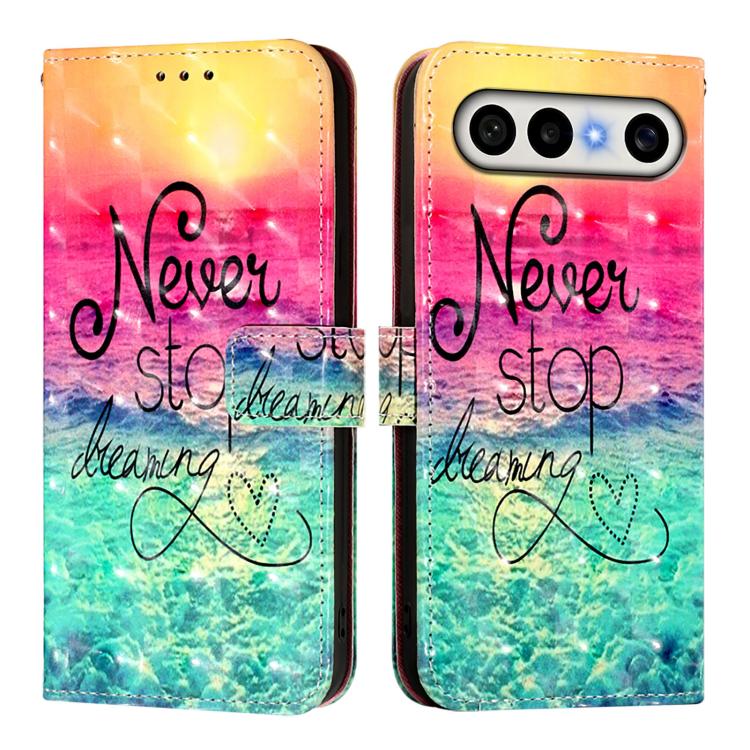 For vivo X300 FE 5G Russia / Zeiss 3D Painting Horizontal Flip Leather Phone Case