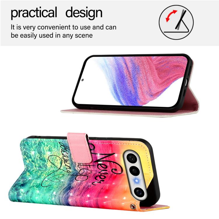 For vivo X300 FE 5G Russia / Zeiss 3D Painting Horizontal Flip Leather Phone Case