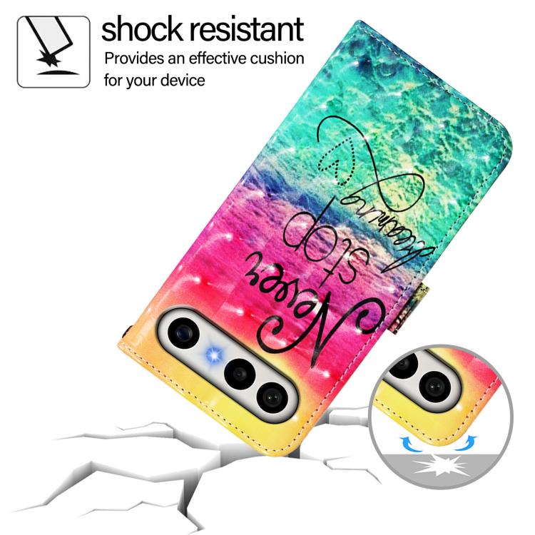 For vivo X300 FE 5G Russia / Zeiss 3D Painting Horizontal Flip Leather Phone Case