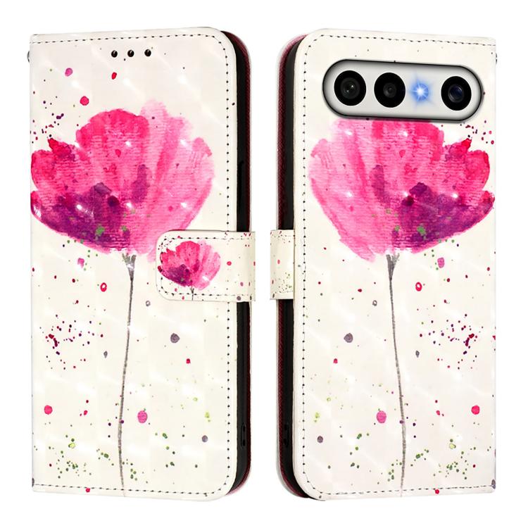 For vivo X300 FE 5G Russia / Zeiss 3D Painting Horizontal Flip Leather Phone Case