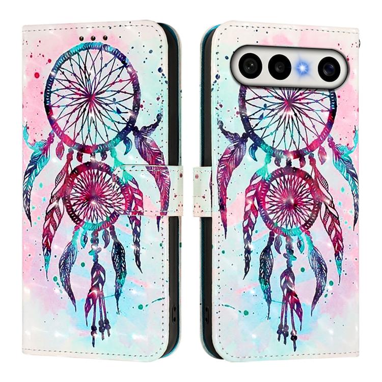 For vivo X300 FE 5G Russia / Zeiss 3D Painting Horizontal Flip Leather Phone Case