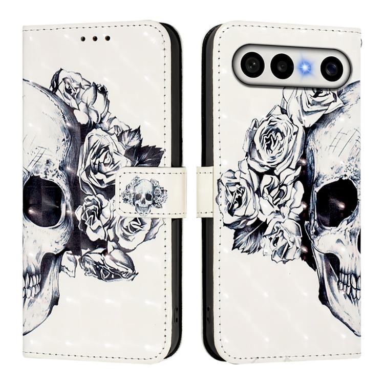 For vivo X300 FE 5G Russia / Zeiss 3D Painting Horizontal Flip Leather Phone Case