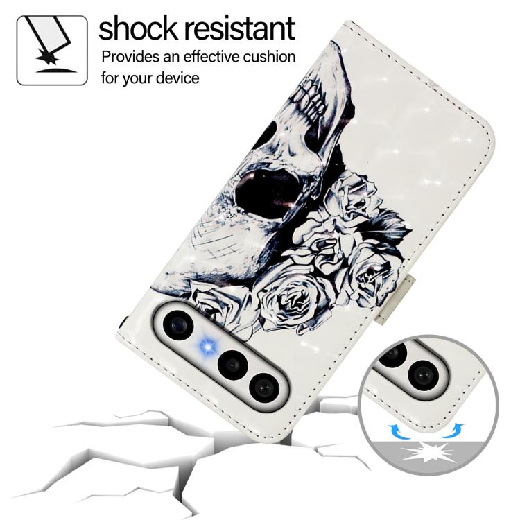 For vivo X300 FE 5G Russia / Zeiss 3D Painting Horizontal Flip Leather Phone Case