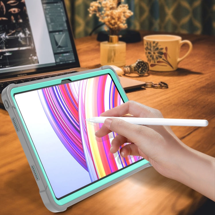 For Xiaomi Redmi Pad Pro 12.1 Shockproof Silicone Hybrid PC Tablet Case with Holder