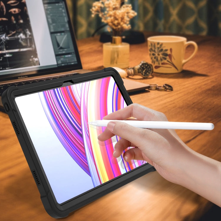 For Xiaomi Redmi Pad Pro 12.1 Shockproof Silicone Hybrid PC Tablet Case with Holder