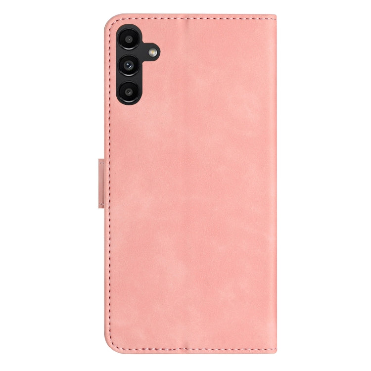 For Samsung Galaxy S24 FE 5G Seven Butterflies Embossed Leather Phone Case