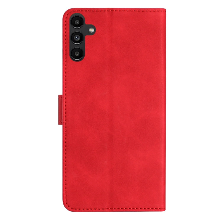 For Samsung Galaxy S25 5G Seven Butterflies Embossed Leather Phone Case